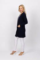 5336 Dyna Knit Pocket Cardigan - Navy/Ink