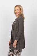 4269E Drape Cardigan - Moose