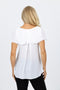 5221  Frill Top -  White