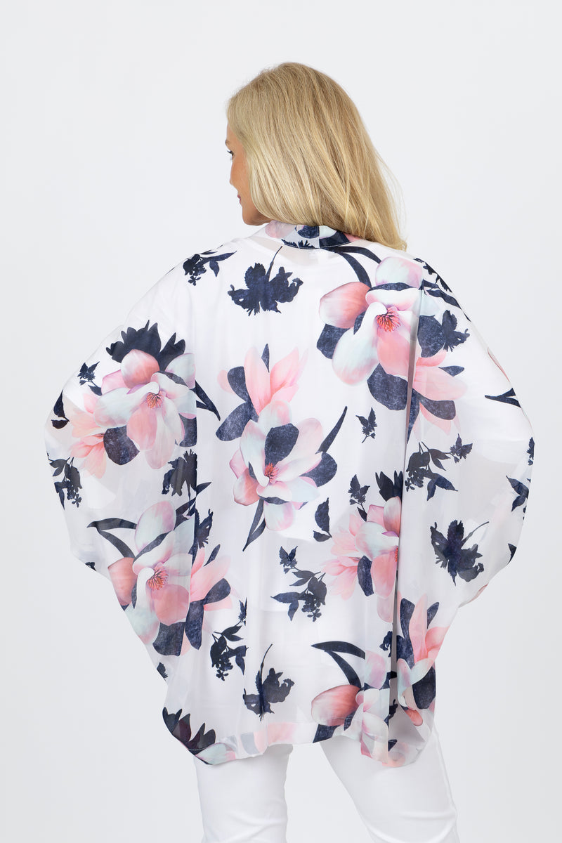 5328 Kimono Cardi - Blossoming