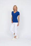 4236E Sorento Short Sleeve Raglan - Cobalt