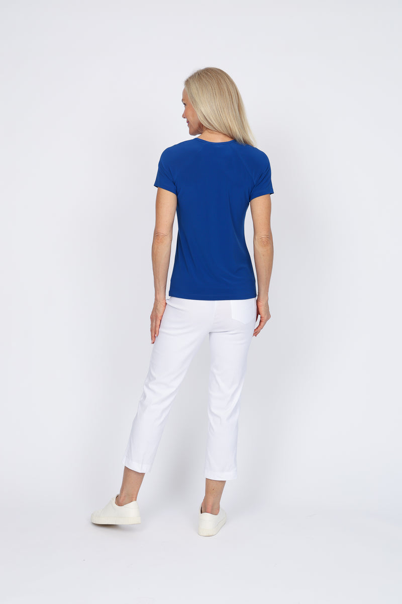 4236E Sorento Short Sleeve Raglan - Cobalt