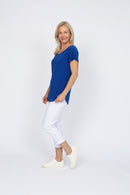 5249 Two Way Top - Cobalt