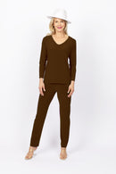 4234E Cigar Pant - Chocolate