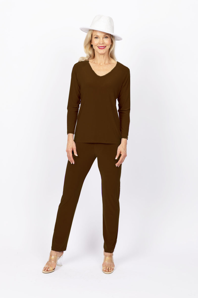 4234E Cigar Pant - Chocolate