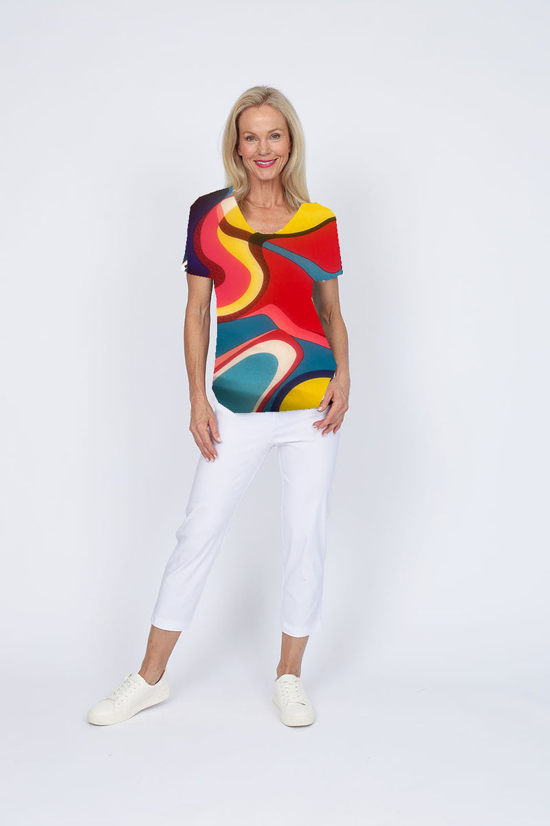 4236E Sorento Short Sleeve Raglan - Bright