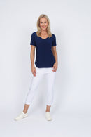 4236E Sorento Short Sleeve Raglan - Navy