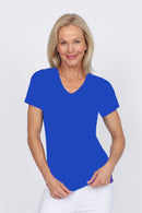 4236E Sorento Short Sleeve Raglan - Cobalt