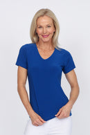 4236E Sorento Short Sleeve Raglan - Cobalt