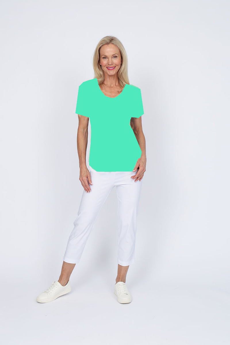 4236E Sorento Short Sleeve Raglan - Mint