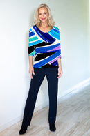 4237e Sorento 3/4 Raglan - Prism