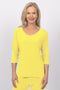 4237e Sorento 3/4 Raglan - Yellow