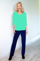 4237e Sorento 3/4 Raglan - Mint