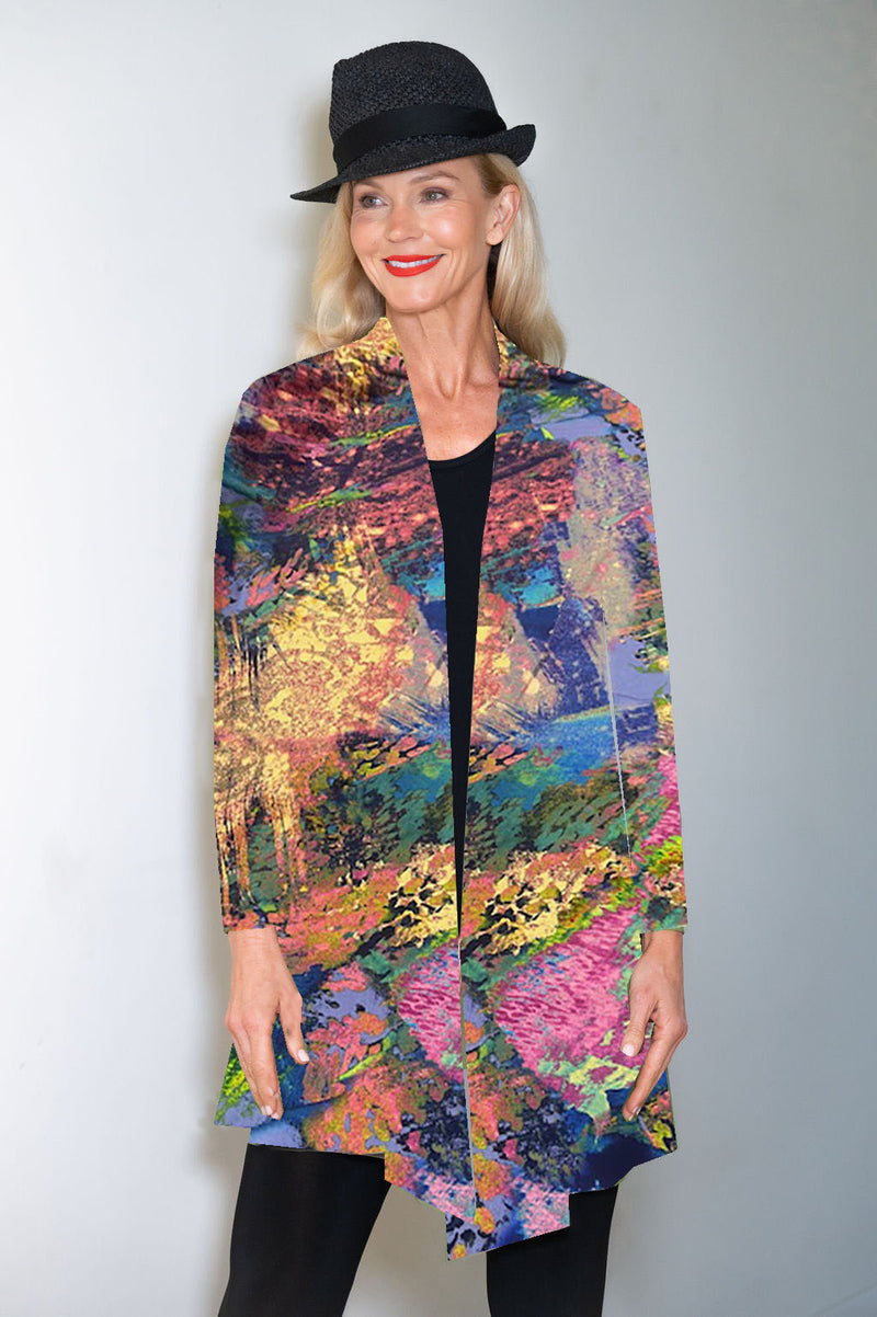 4269E Drape Cardigan - Inka
