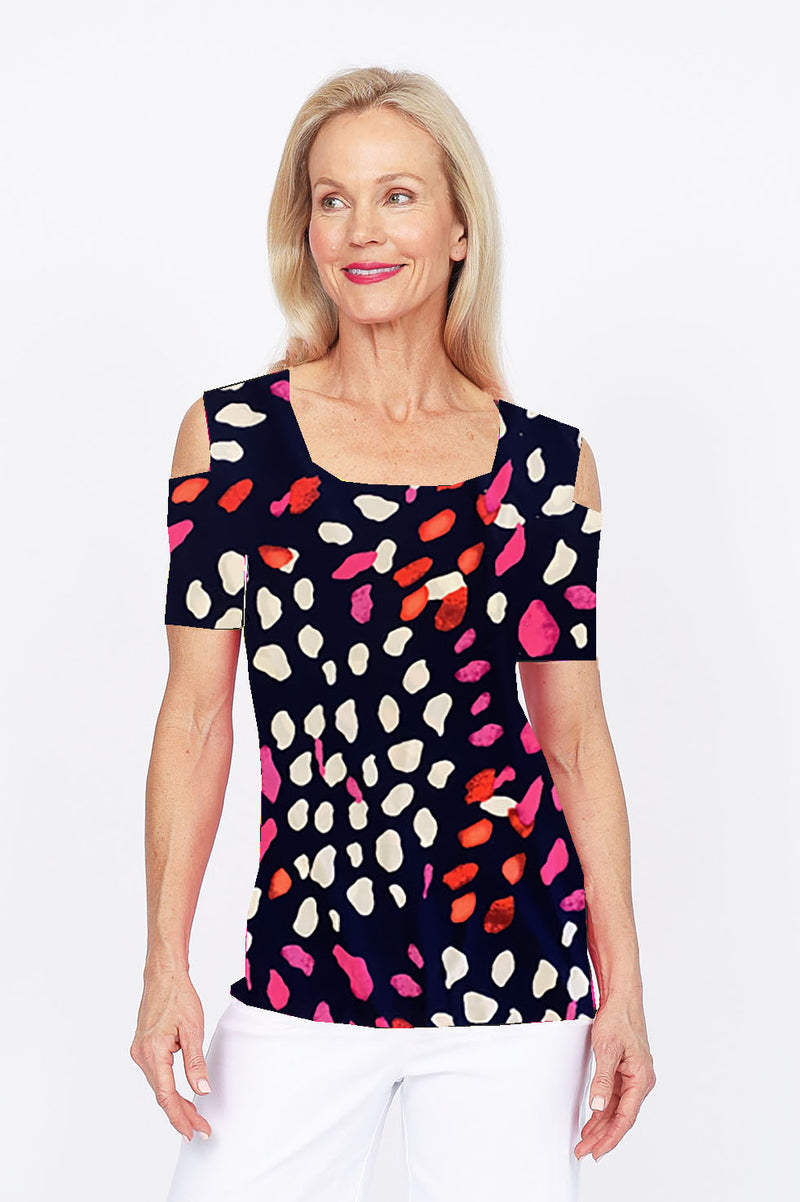 4329 Cutaway Top - Splash