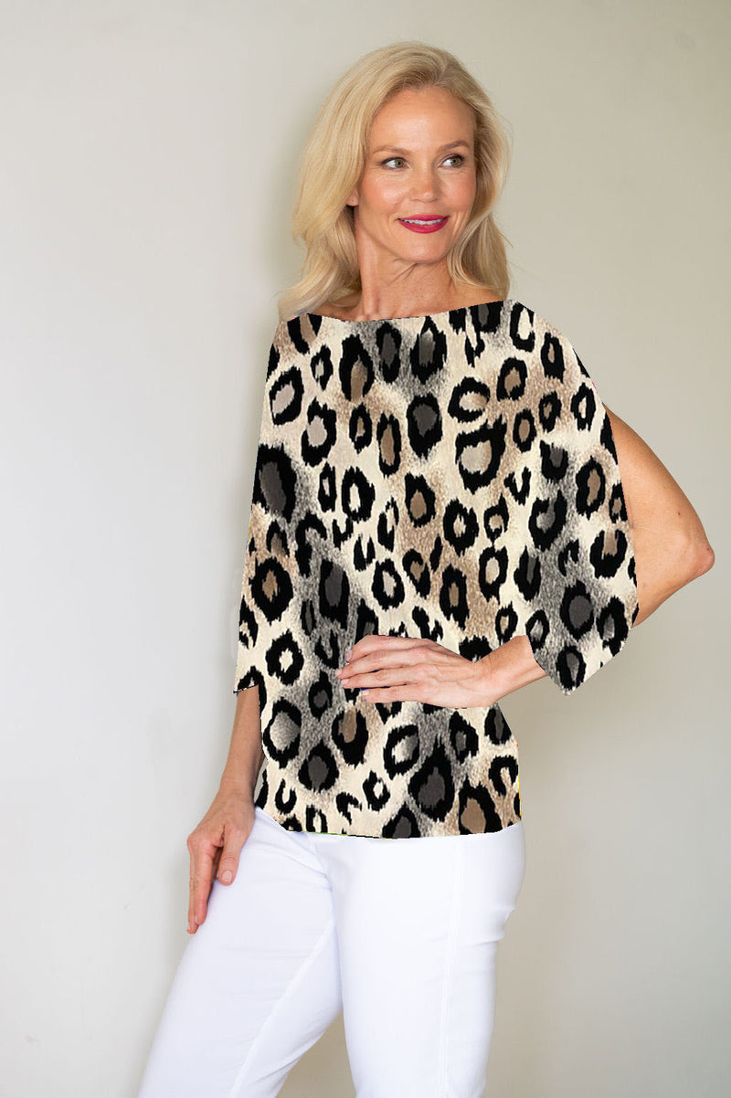 4488 Dolman Top - Lynx