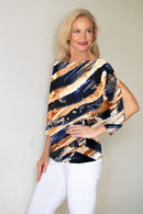 4488 Dolman Top - Wild Luxe