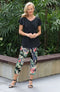 4648 7/8 Jean Pant - Palms