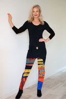 4777 Plain Long Tight - Geometric