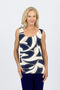 5024 Basic singlet - Navy Swirl