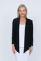 5064 Short Drape Cardi - Black