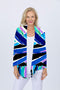 5064 Short Drape Cardi - Prism