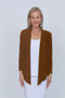 5064 Short Drape Cardi - Tan