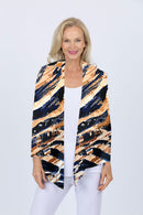 5064 Short Drape Cardi - Wild Luxe