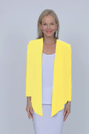 5064 Short Drape Cardi - Yellow