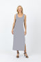 5096 Slim Singlet Dress - Slate Grey