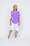 5078 Cowl Top - Lavender