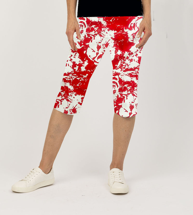 5092 Yoke Short - Red/White