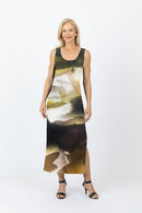 5096 Slim Singlet Dress - Duskline