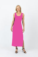 5096 Slim Singlet Dress - Pink