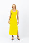 5096 Slim Singlet Dress - Yellow