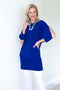 5121 Dolman Dress - Cobalt