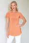 5249 Two Way Top - Peach