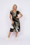 5172 Two Way Dress - Multi Leaves