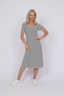 5172 Two Way Dress - Slate Grey