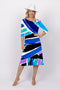 5191 3/4 Sleeve Two Way Dress - Prism