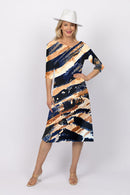 5191 3/4 Sleeve Two Way Dress - Wild Luxe