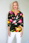 5194 Crystal Trim Polo - Flowers