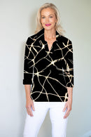 5194 Crystal Trim Polo - Lightning