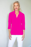 5194 Trim Polo - Pink