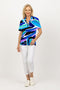 5194 S/S Crystal Trim Polo - Prism