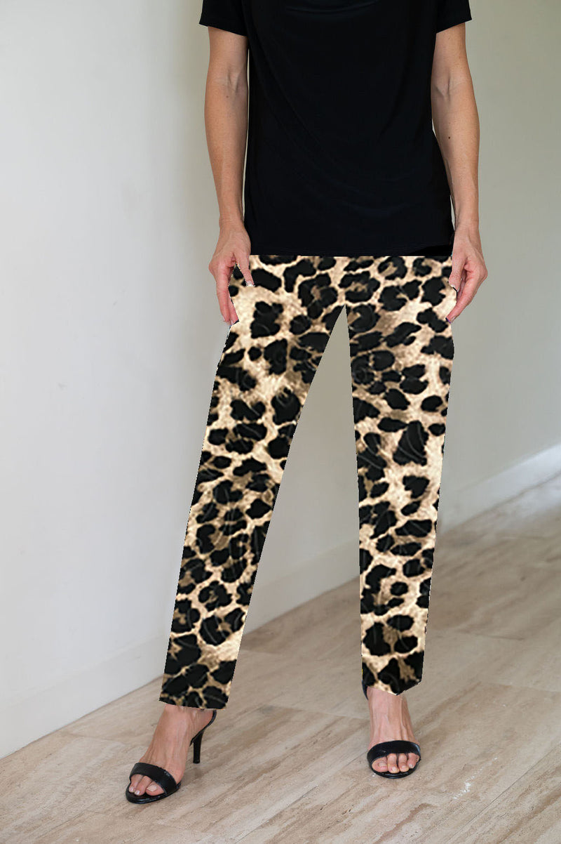 5218 Cigar Pant - Leopard