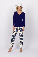 4237e Sorento 3/4 Raglan - Navy