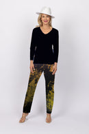 5218 Cigar Pant - Black Gold