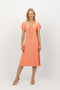 5226 Scarf Dress - Peach