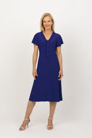 5226 Scarf Dress - Navy